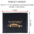 Registration and Insurance Card Holder - 2 Pack with EZ Pass Mounting Kit, Ez Pass Strips